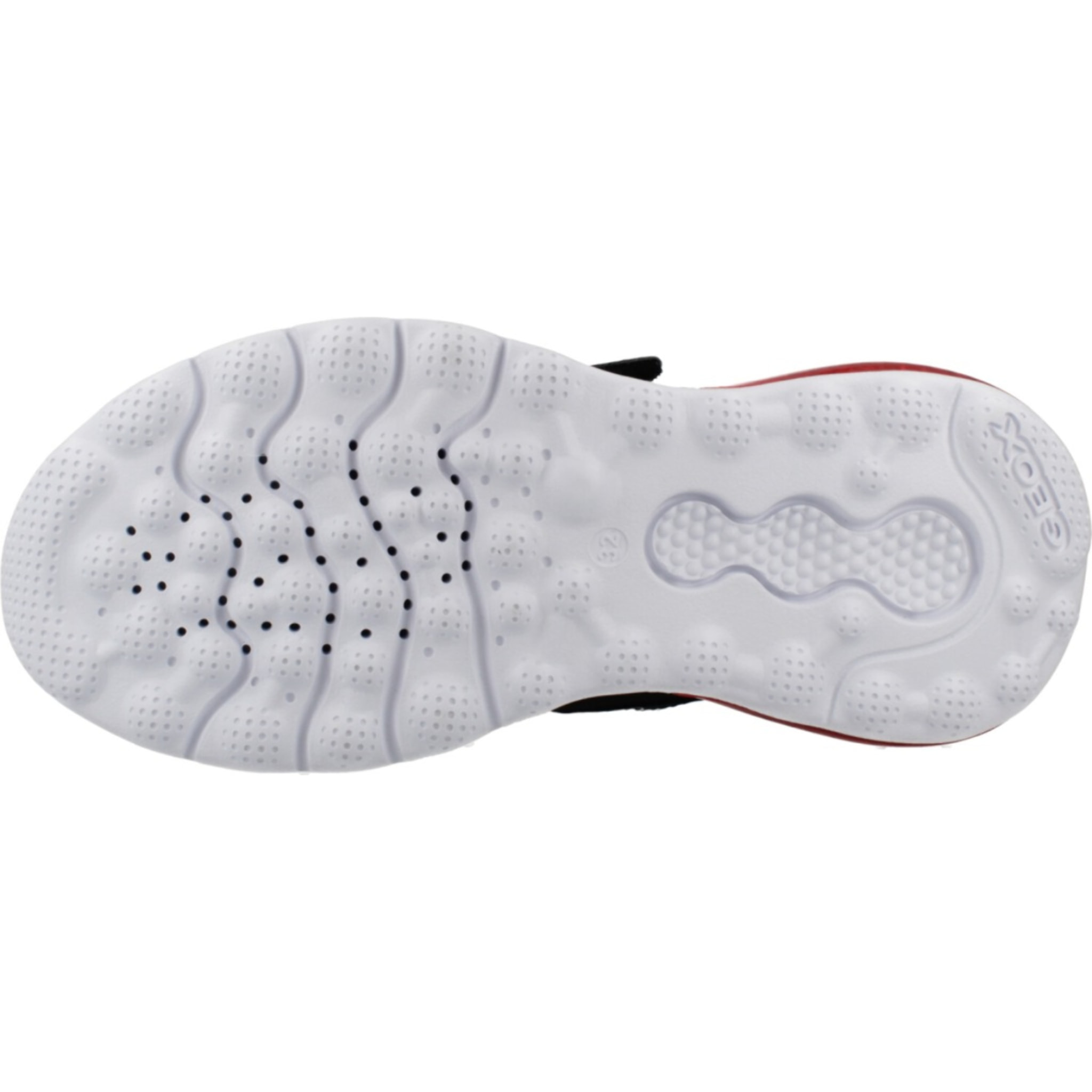 Zapatillas Niño de la marca GEOX  modelo J ACTIVART ILLUMINUS NEGRO