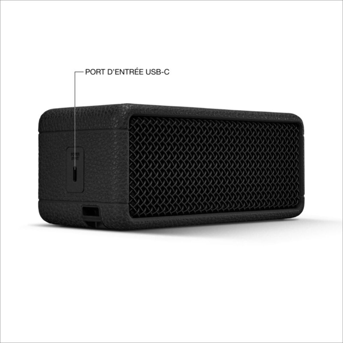 Enceinte portable MARSHALL Emberton III Black & Brass - Bluetooth, étanche, autonomie 32h