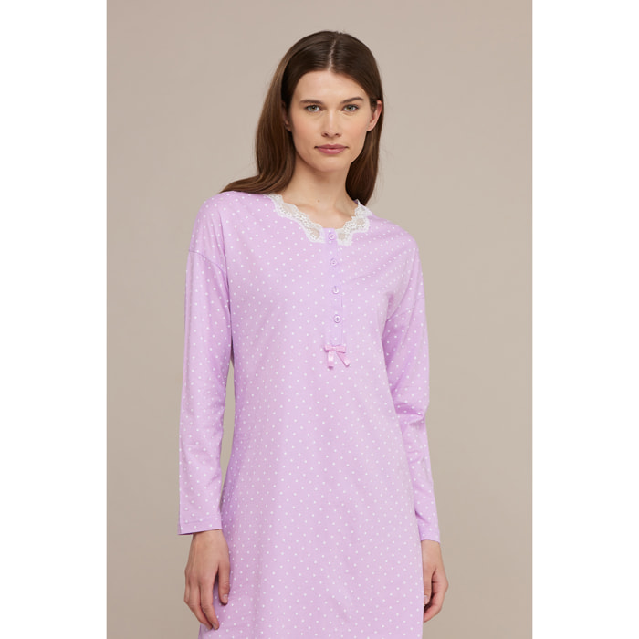 Camicia da notte cotone meryanne Noidinotte
