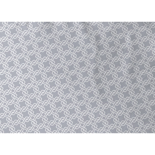 Copripiumino In 100% Cotone Disegno Catena