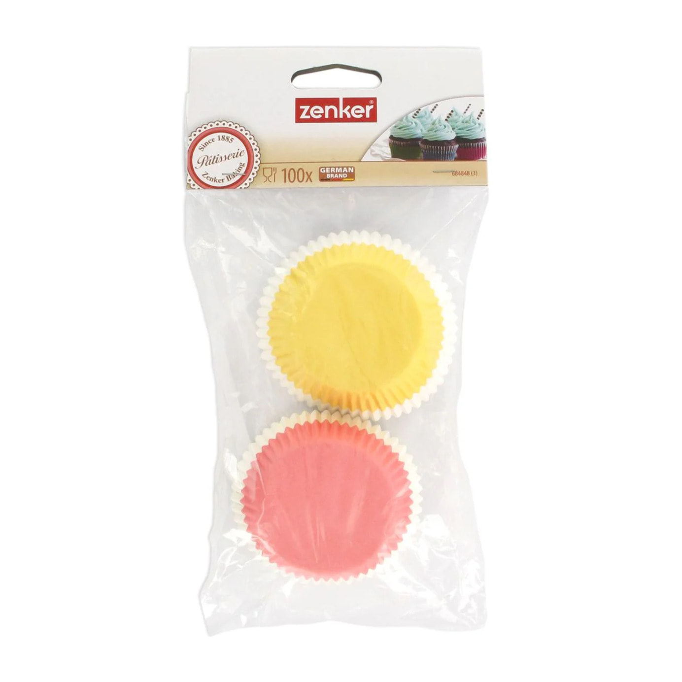 Lot de 100 moules à muffins en papier 5 cm Zenker Smart Pastry