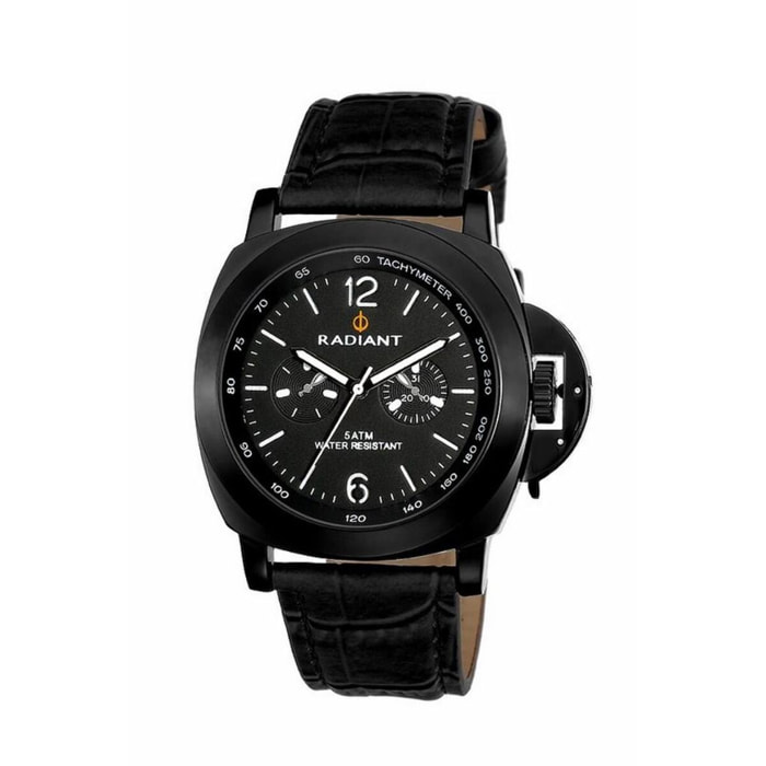 Reloj Radiant RA178601 Hombre Analogico Cuarzo con Correa de Cuero