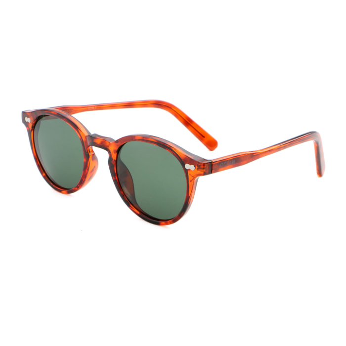 Gafas de sol OCEAN BOWIE - Carey rojo / Verde
