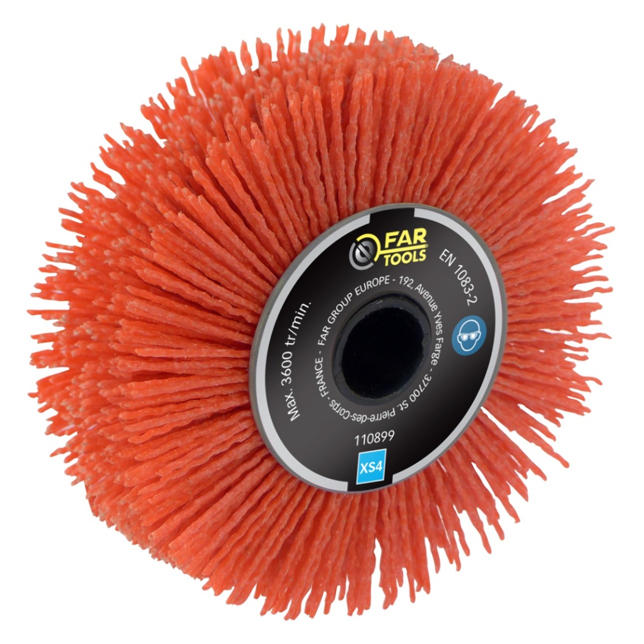 Brosse fil laitonnée FAR TOOLS Ø 120 mm L 20 mm - 110899