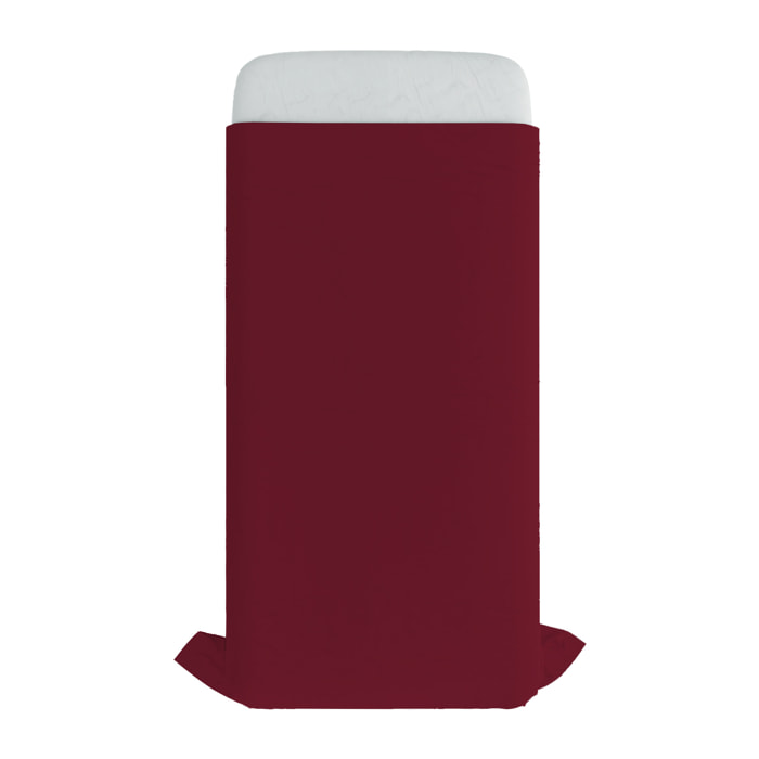 LENZUOLO SOPRA TINTA UNITA MAX COLOR, 100% COTONE - SINGOLO