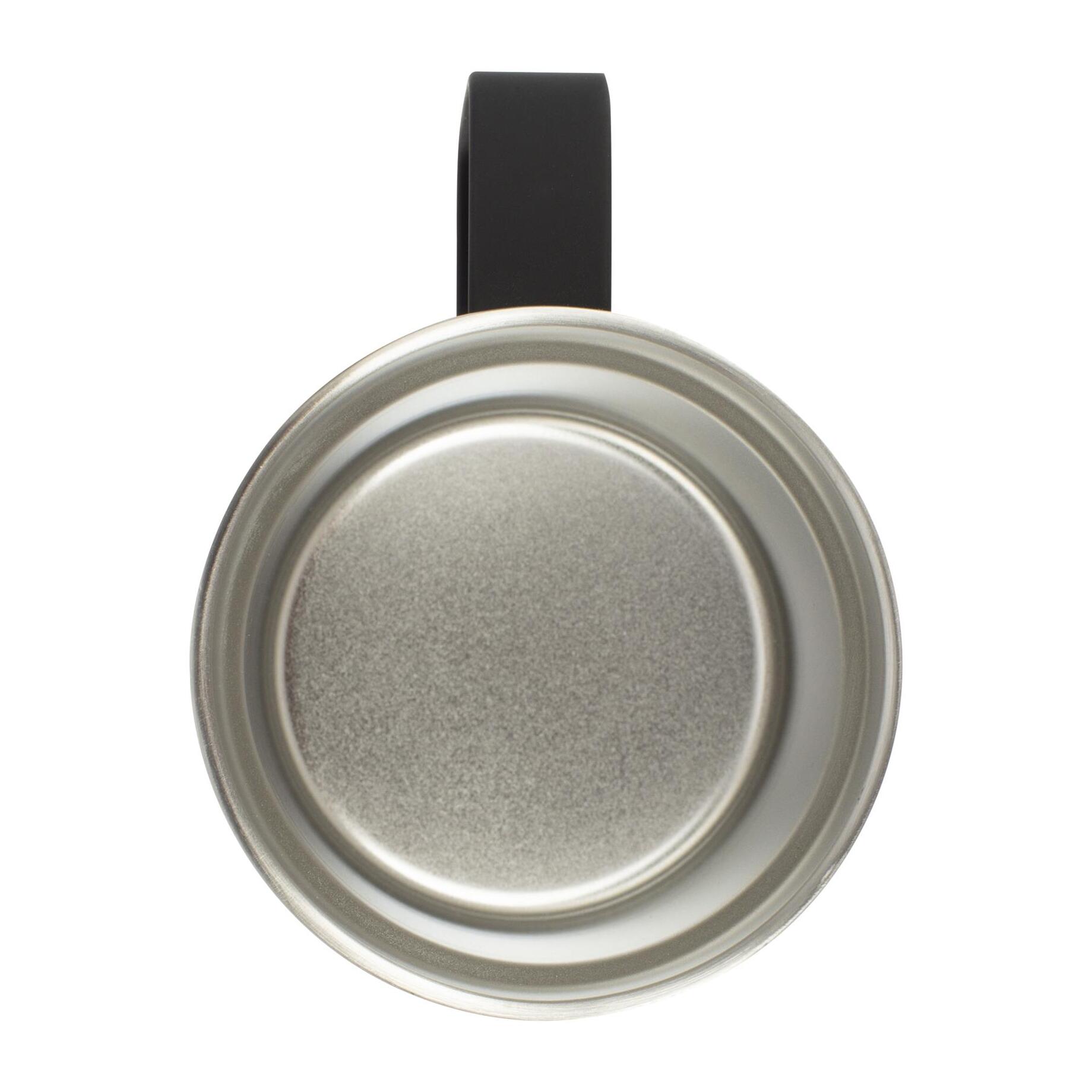 Taza de Viaje 350ml en Acero inoxidable Negro LOVERS Bergner