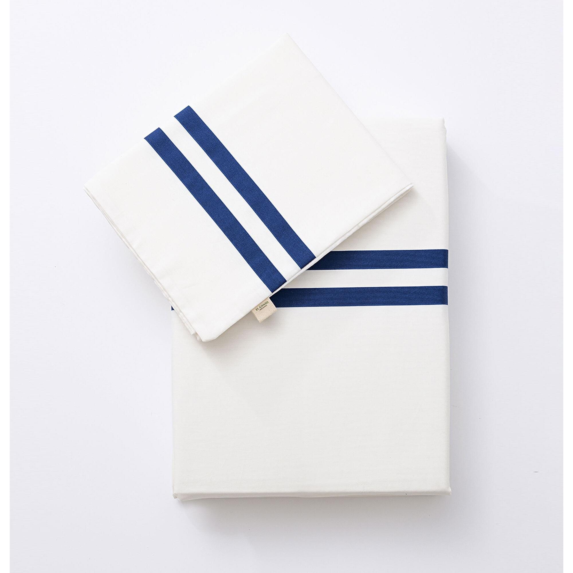 Juego de 3pzs color crudo (funda nórdica individual 155x200+30cm + sábana bajera 90x200+30cm + funda cojín 45x115cm) 100% algodón 180tc el ganso