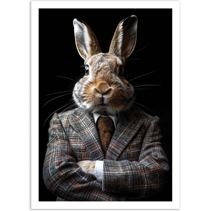 Affiche - Hare Wild Suits - Philippe Hugonnard