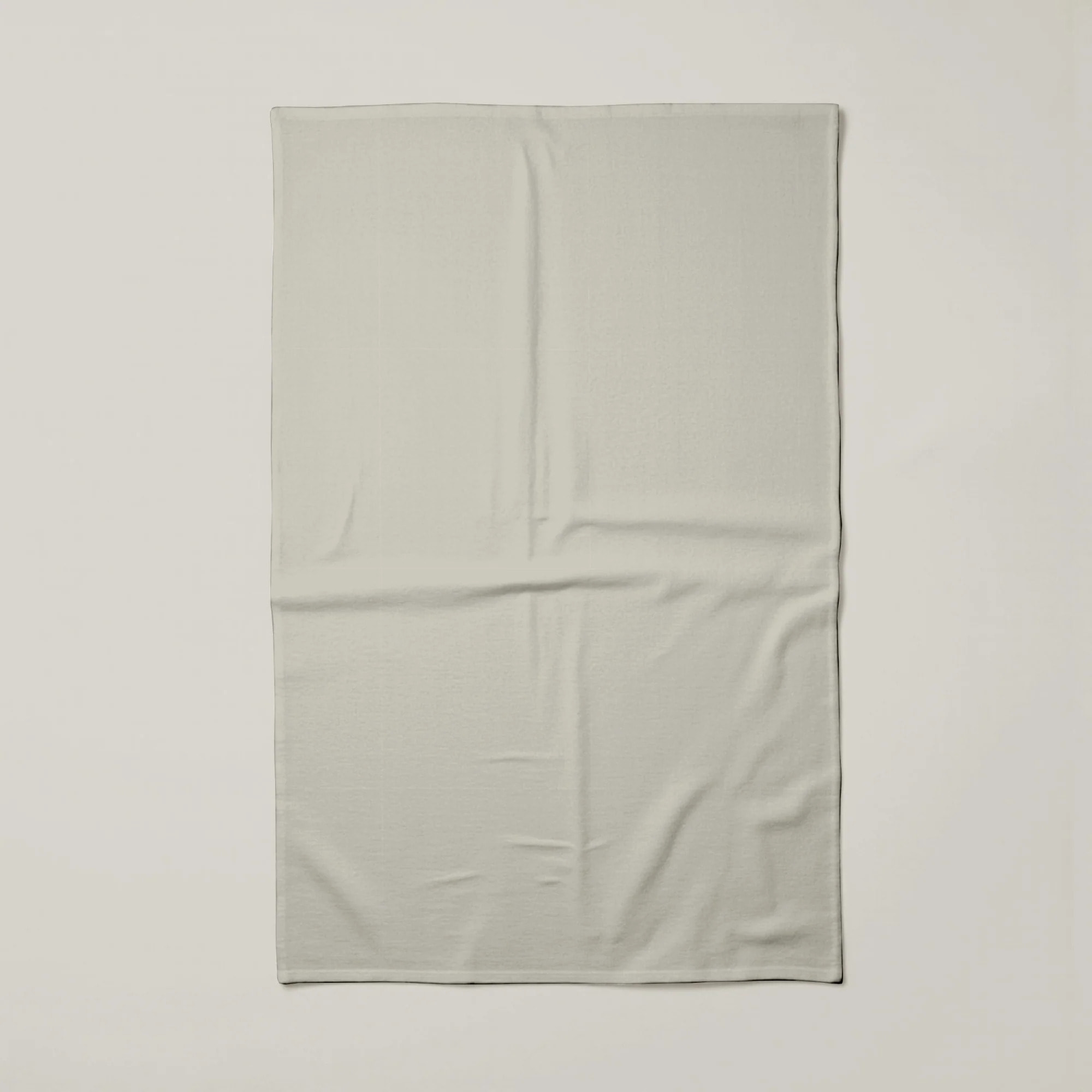 Lot de 2 torchons de cuisine 100% coton Harvard Gris clair