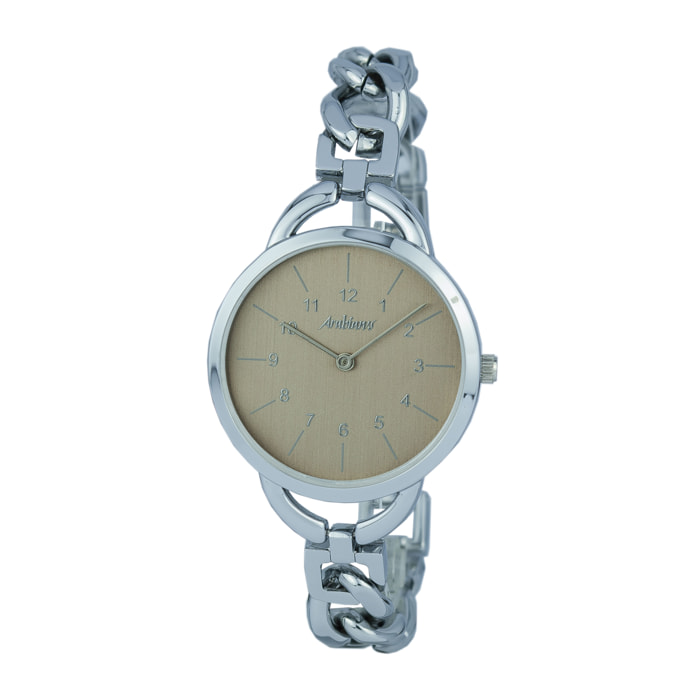 Reloj Arabians DBA2246B Mujer Analogico Cuarzo con Correa de Acero