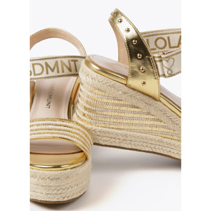 Zeppe dettagli metallizzati