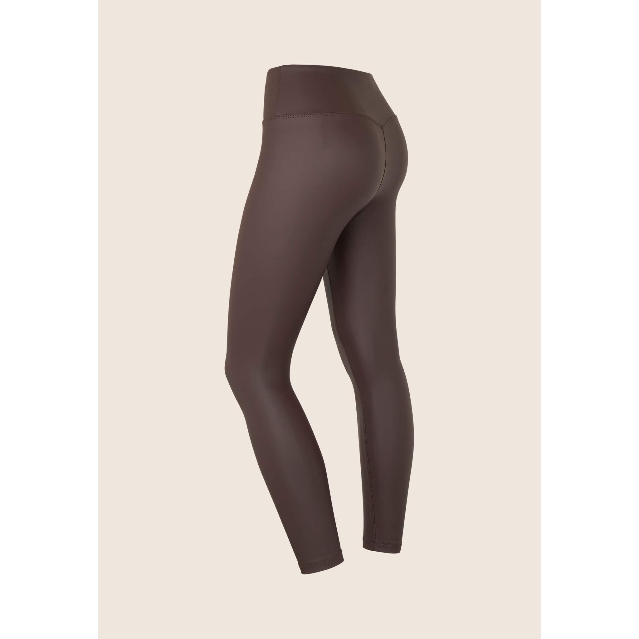 Leggings Vita Alta 7/8 in Tessuto Tecnico