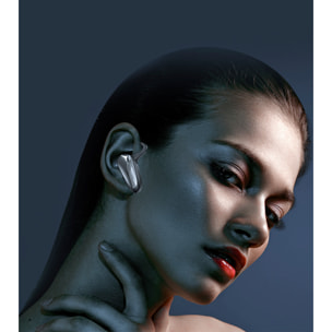 Auricular Bluetooth YX02 de un solo oído con pantalla digital.