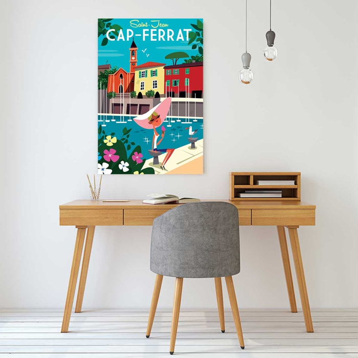 Tableau du cap ferrat Tableau alu Dibond