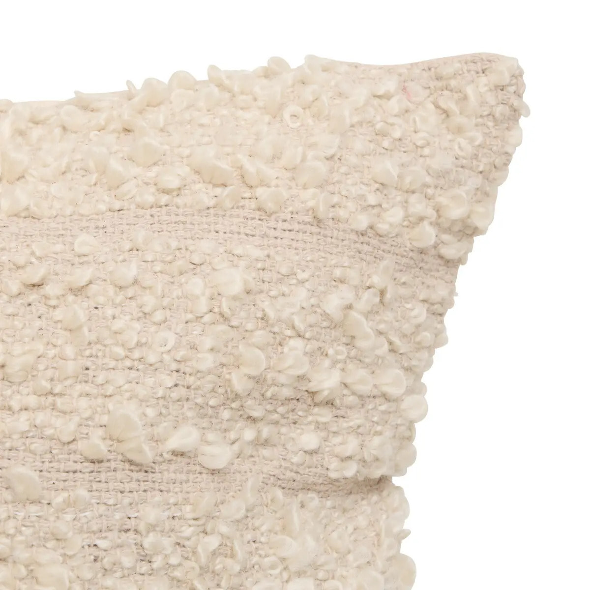 Coussin Beryl carré 45x45cm beige