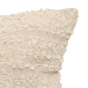 Coussin Beryl carré 45x45cm beige