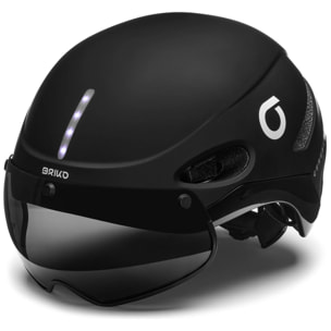 Caschi Briko Uomo Donna Nero E- One Visor