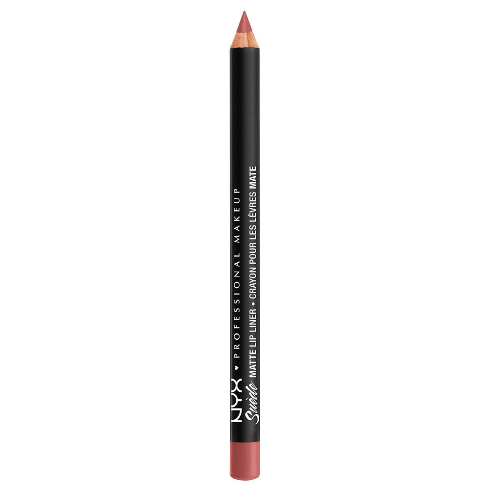 NYX Professional Makeup Suede Matte Lip Liner Crayon à lèvres Brunch Me