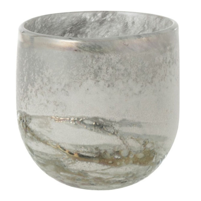 J-Line photophore Scavo - verre - gris - small