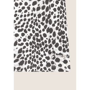 T-shirt regular fit in jersey animalier