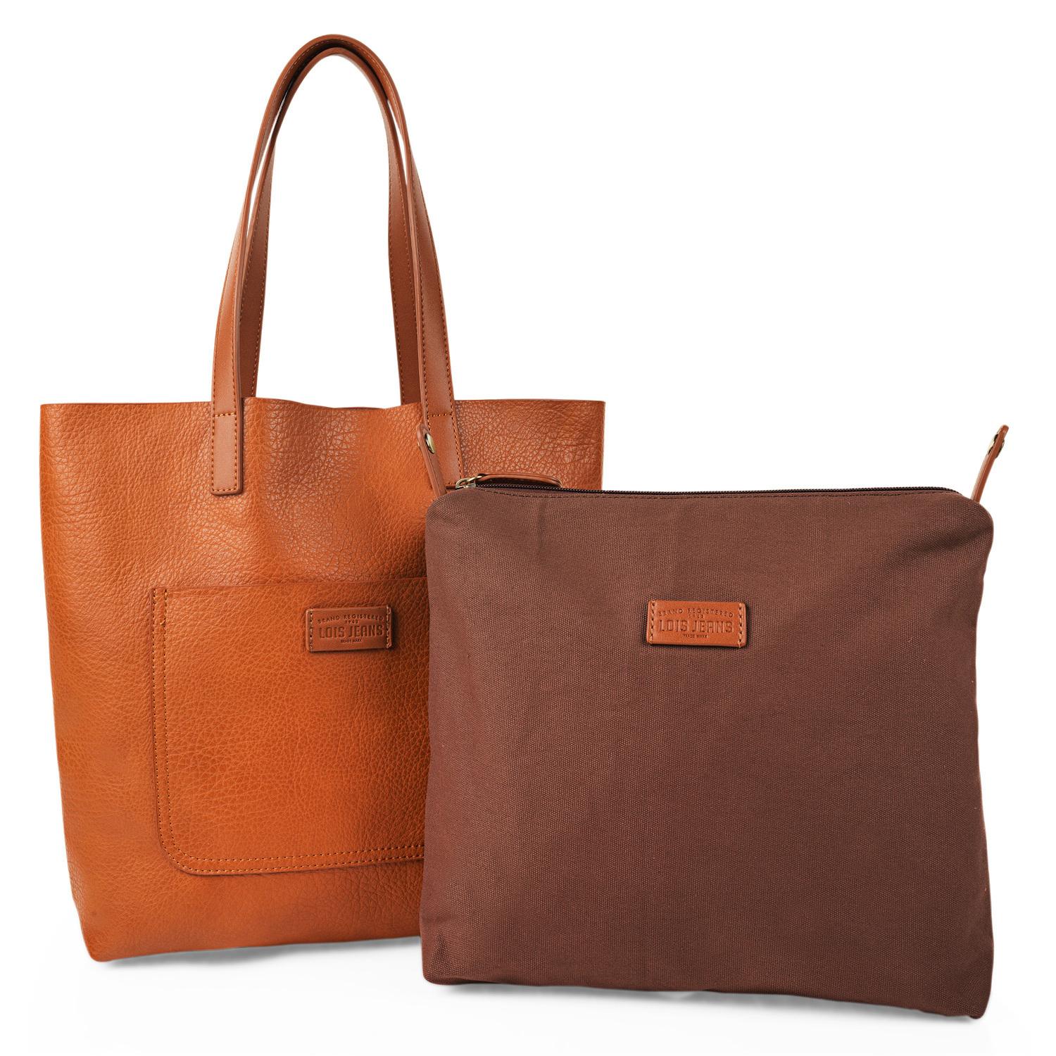 Bolso Shopper-Tote Lois Ankeny Marron