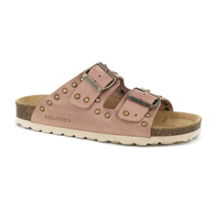 SANDALIA RIBADEO BABUNKERS ROSA