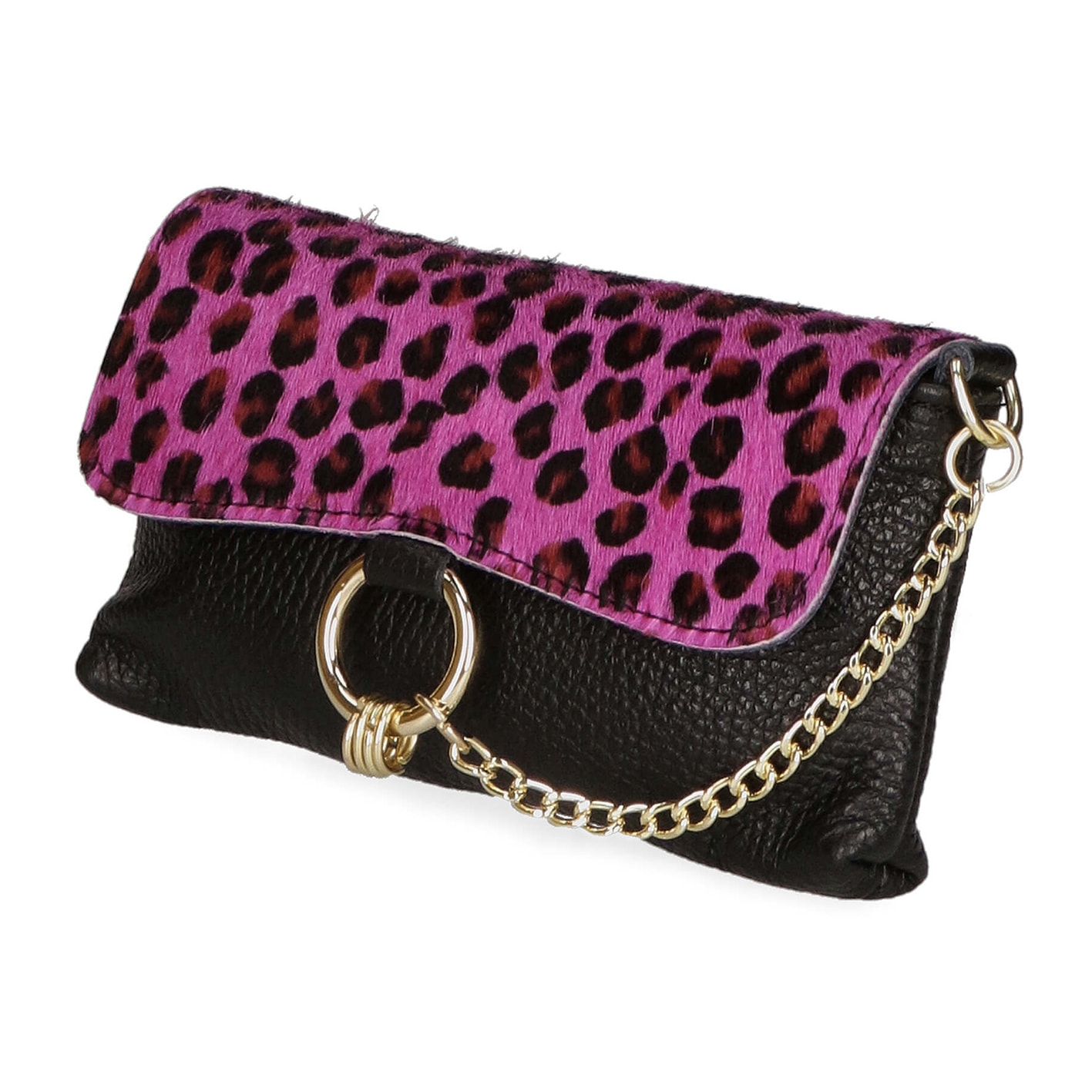 Pochette da Donna Alda in Vera Pelle Made in Italy 10x18x5 cm