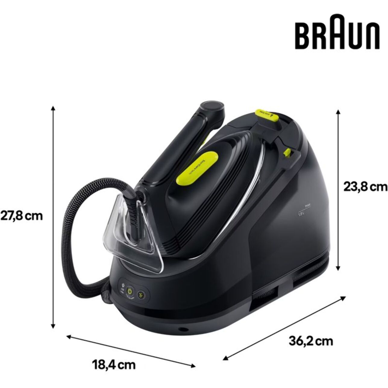 Centrale vapeur BRAUN CareStyle 3 IS3257BK