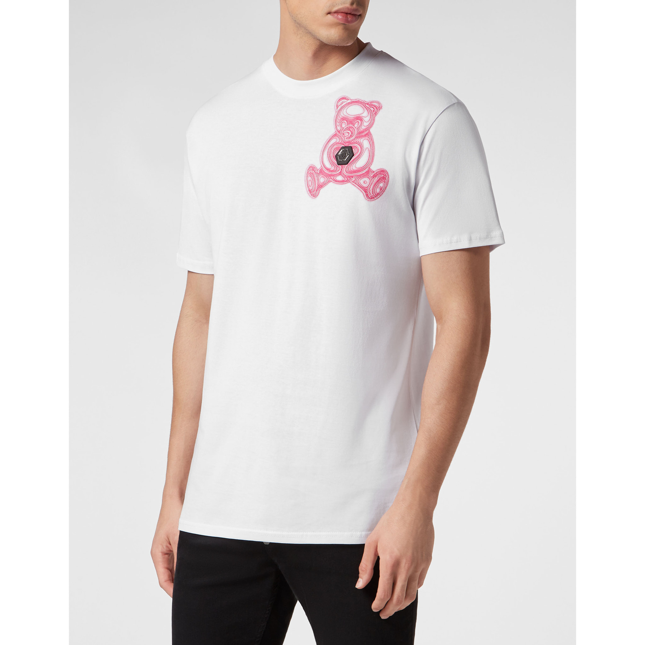 PHILIPP PLEIN T-Shirt Round Neck TEDDY