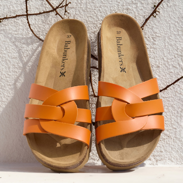 Sandalo BABUNKERS ARANCIO