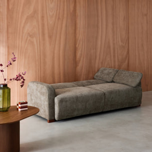 Canapé convertible 3 places tissu DANY