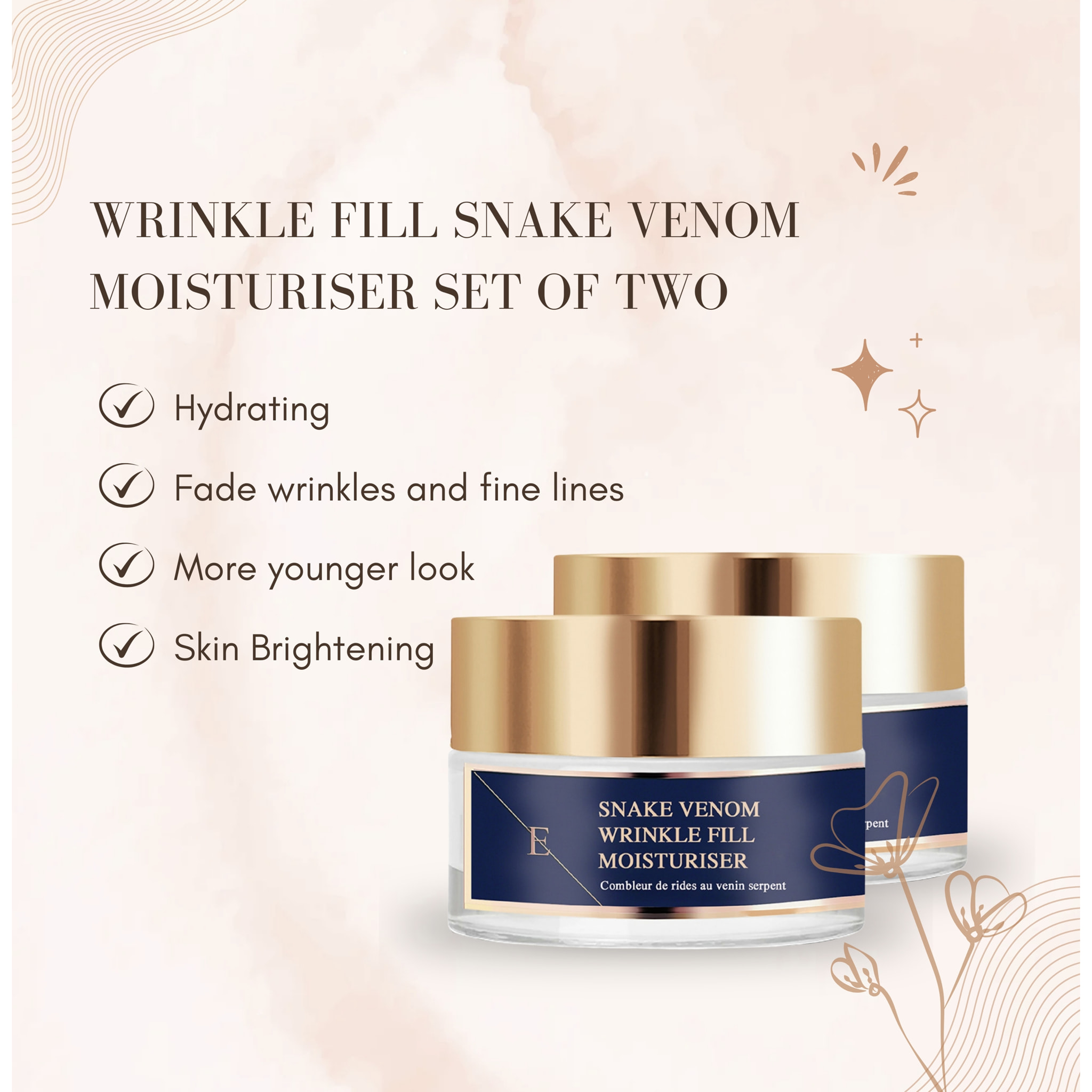 Dúo de veneno de serpiente