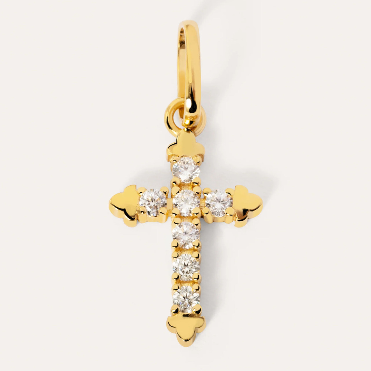 Charm Penelope Argento Placcato Oro