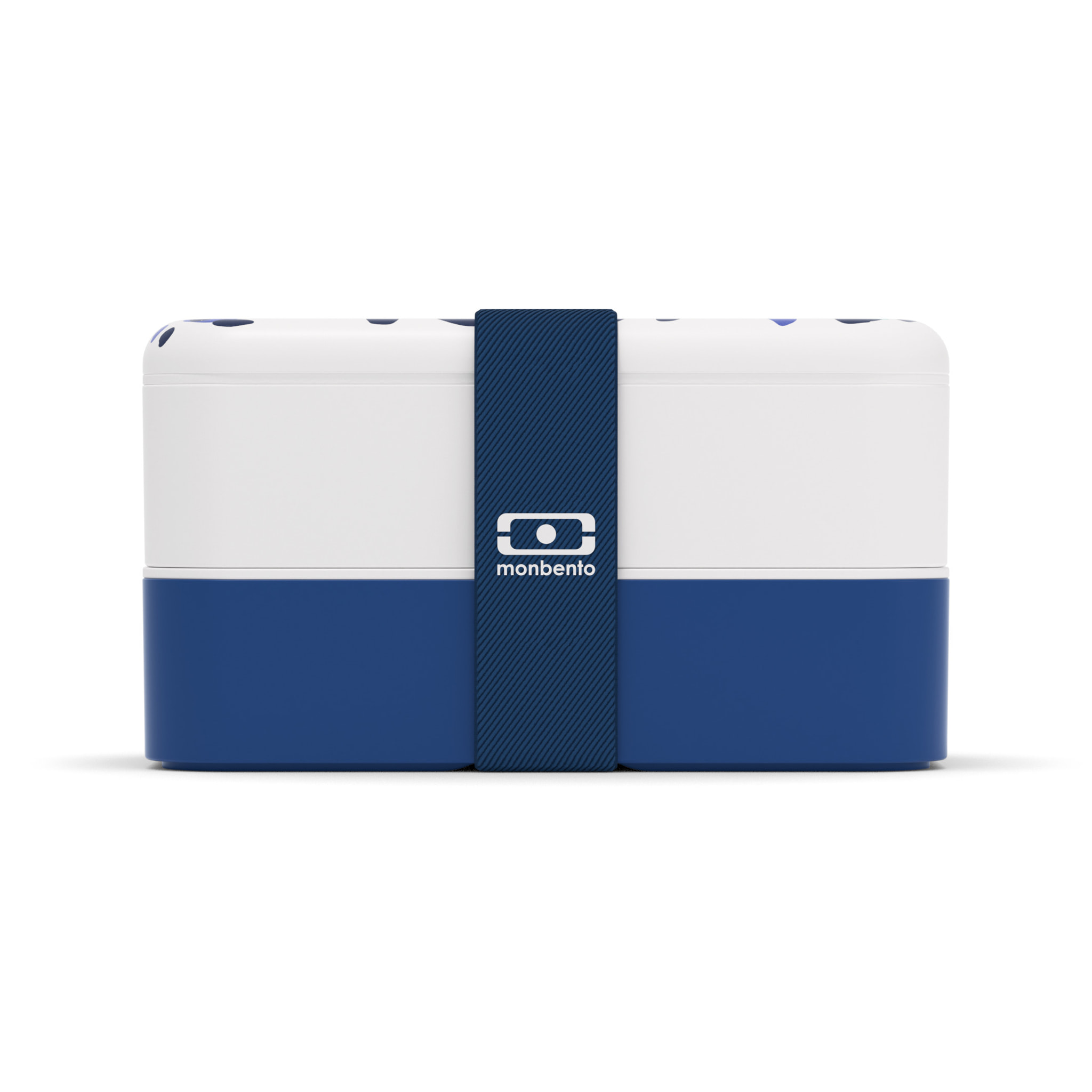 Lunch box 2 compartiments Original 1L Made in France bleu Léopard