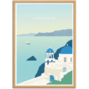 Affiche - Santorini - Katinka Reinke
