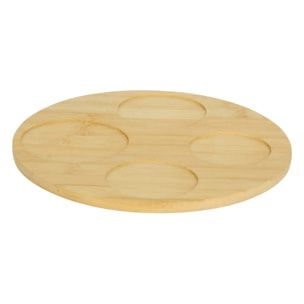 Service apéritif Sunshine 5 pièces D26xp8,5cm