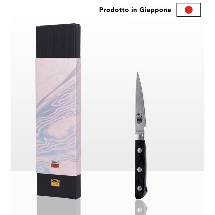 Coltello spelucchino Hashi Damas - acciaio damasco giapponese - lama: 12 cm