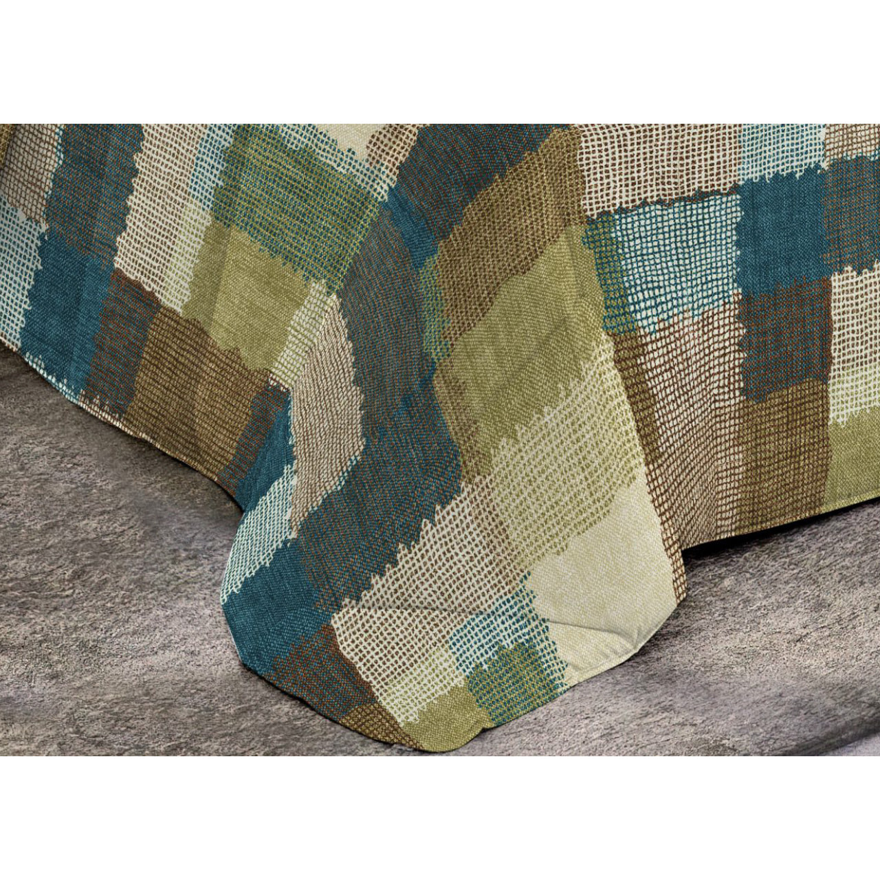 Trapunta Invernale 300gr Diadema Fantasia Quadri D5