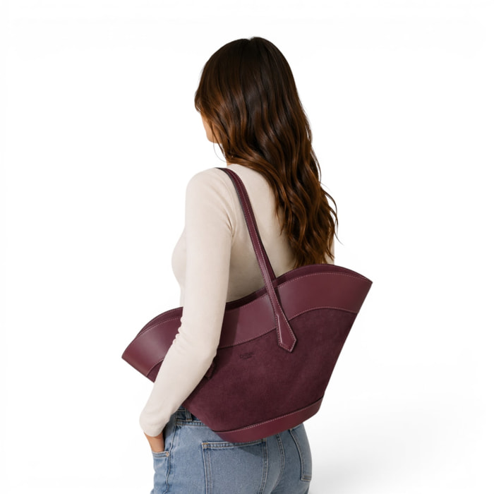 Borsa a Spalla Cheval Firenze Miranda F/W Bordeaux