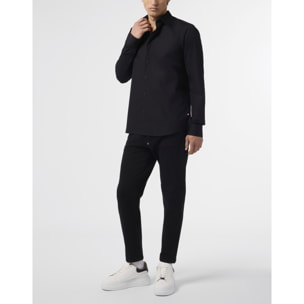 PHILIPP PLEIN Sugar Daddy Cut Shirt All-Over Strass