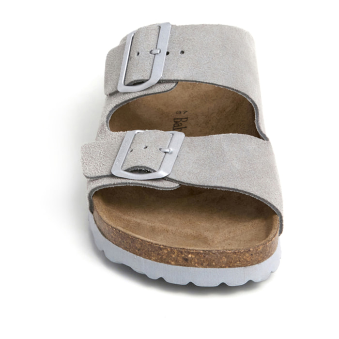 SANDALIA BABUNKERS GRIS