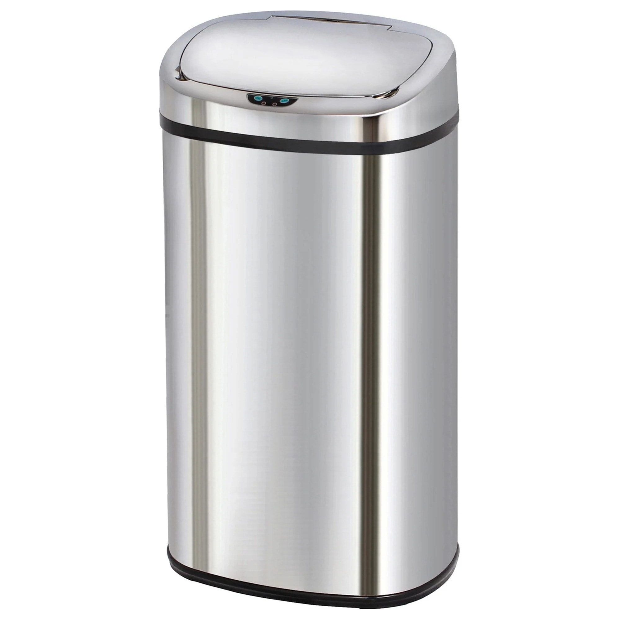 Poubelle automatique inox MAJESTIC argent 68L