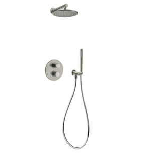 Mitigeur douche encastrable Paini Cox Grey Acier