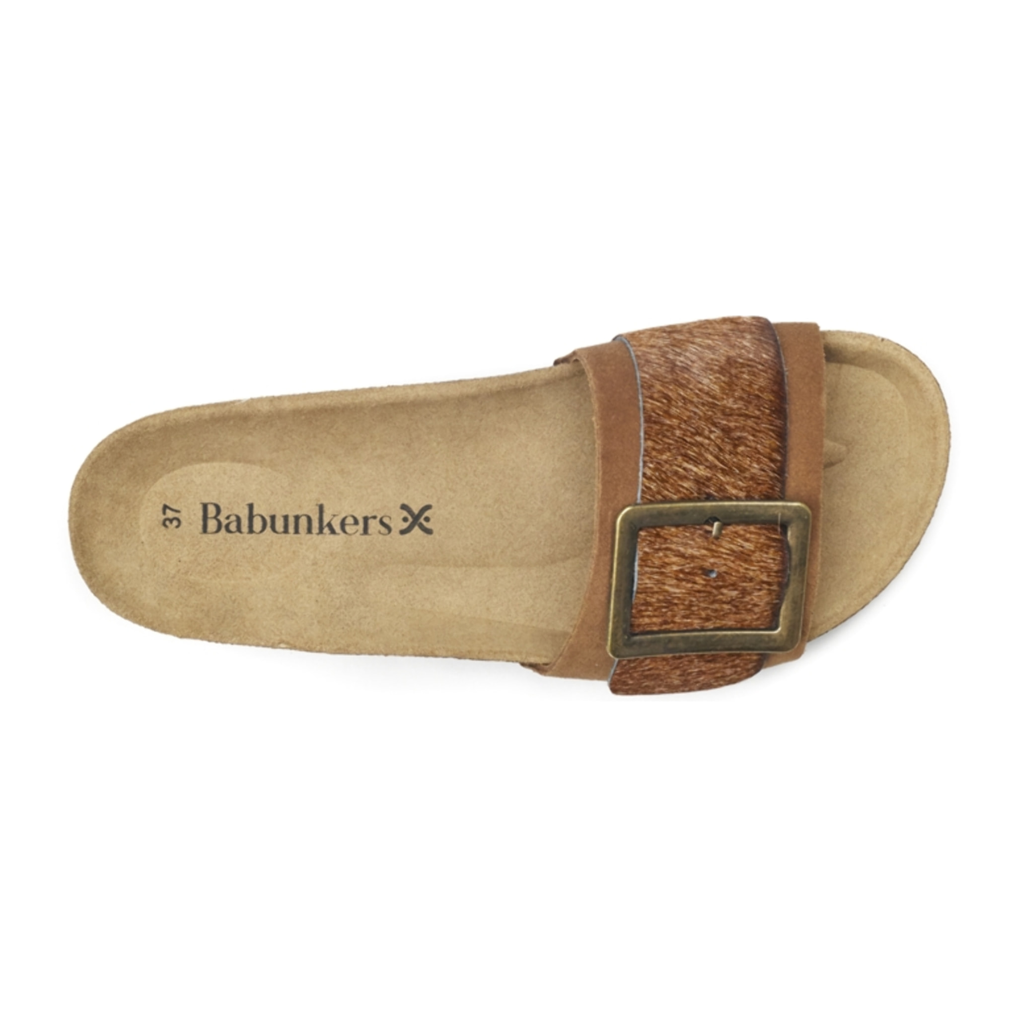 SANDALO MALLORCA BABUNKERS MARRONE