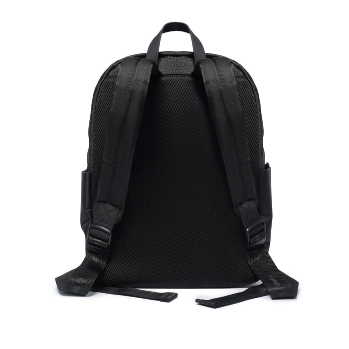 Zaino uomo casual in poliuretano - Modello Hadron - Con zip - 43.0 x 30.0 x 13.0 cm