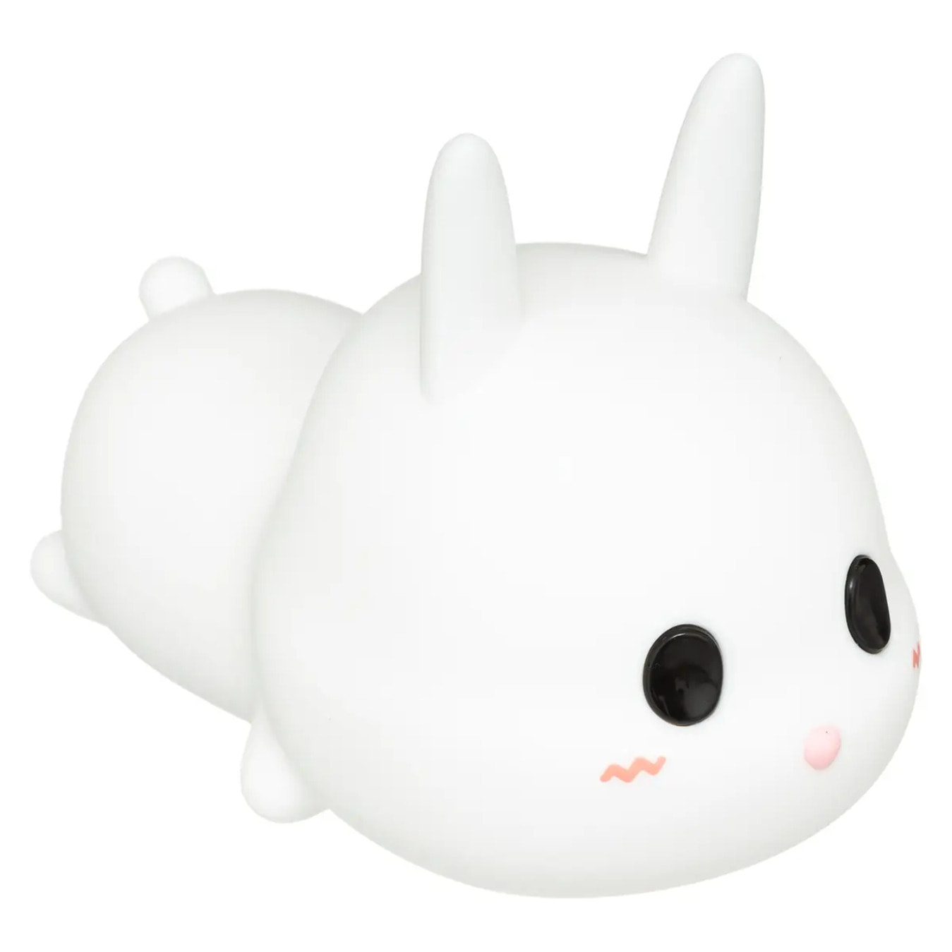 Veilleuse enfant "Lapin" - blanc - silicone H11 -2 cm