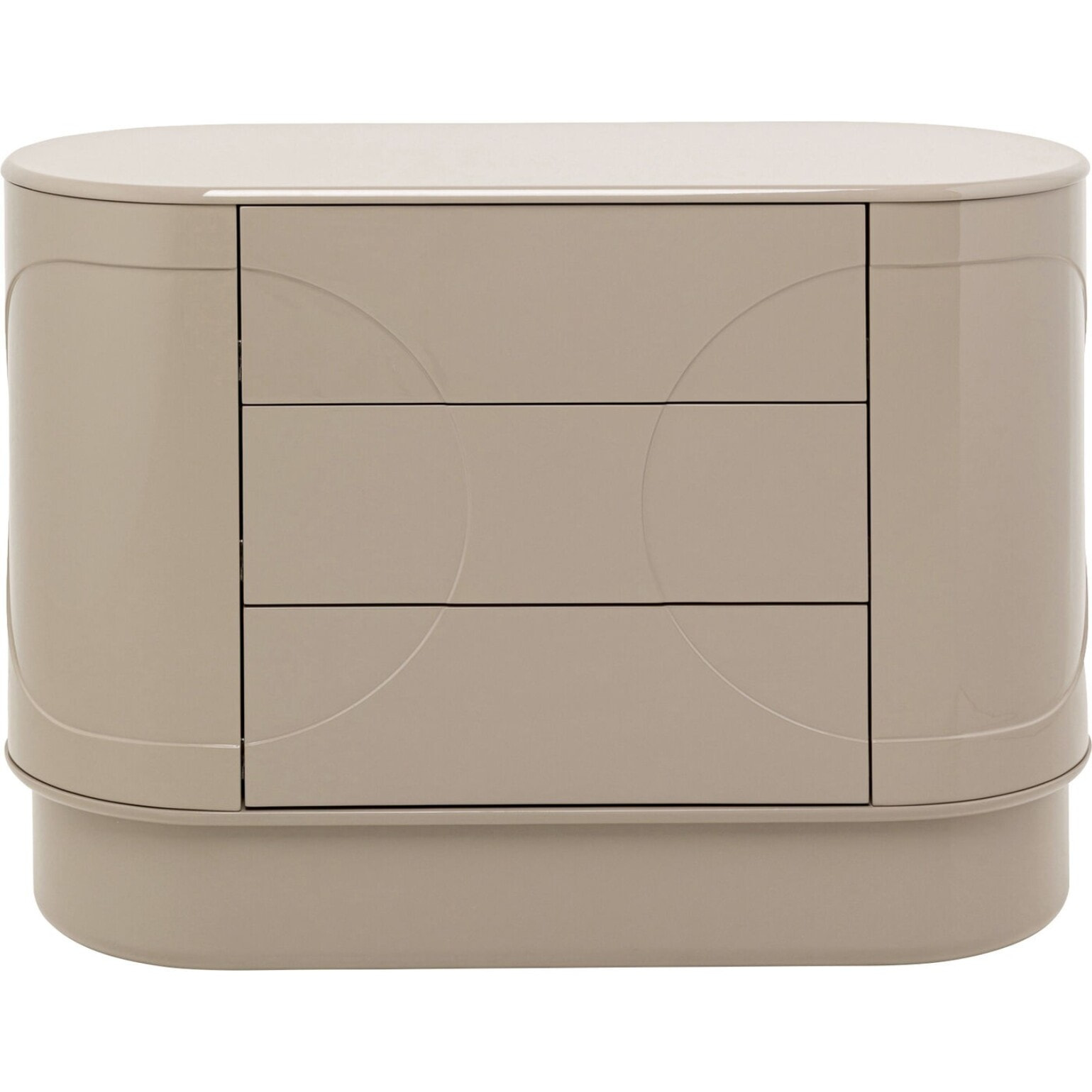 Commode Groove taupe Kare Design