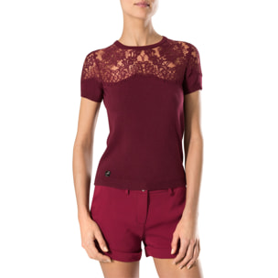 PHILIPP PLEIN pullover shortsleeves "injures"