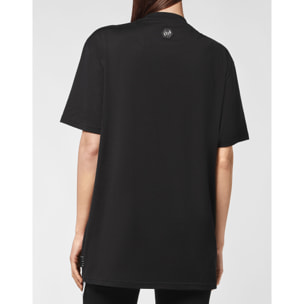 PHILIPP PLEIN T-Shirt Round Neck SKULL AND PLEIN