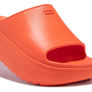 Sandalias Mujer Estilo Pala Sonax Slide Naranja D.Franklin